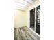 Inviting outdoor patio with wood plank flooring and sliding glass door to the bedroom at 2926 Sugarberry Lane Ln, Johns Island, SC 29455