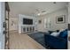 Modern living room featuring updated decor, plush seating, and ample natural light at 3308 Island Estates Dr, Johns Island, SC 29455