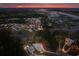 Areal view of a beautiful community near marshland and a river as the sunsets at 3894 Sawyers Island Dr, Mount Pleasant, SC 29466