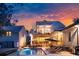 Outdoor pool and patio area for outdoor dining and entertaining at 3894 Sawyers Island Dr, Mount Pleasant, SC 29466