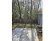 Backyard with a view of the woods at 399 Stefan Dr, Charleston, SC 29412