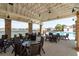 A community pool with covered seating areas, perfect for gatherings at 4021 Brown Trout Dr, Johns Island, SC 29455