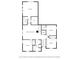 Second floor plan features bedrooms, bathrooms, living room, and open to below area, providing a clear view of the layout at 4021 Brown Trout Dr, Johns Island, SC 29455