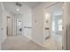 Hallway with neutral walls and access to bathroom and bedrooms at 4021 Brown Trout Dr, Johns Island, SC 29455