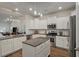 Beautiful kitchen with granite countertops, stainless steel appliances, and center island at 4021 Brown Trout Dr, Johns Island, SC 29455
