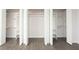 Spacious walk-in closet offering ample storage with multiple shelves and organizational options at 412 Arlington Dr, Charleston, SC 29414