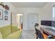 Comfortable office space with natural light, a desk, and sofa for a productive work-from-home setup at 429 Pender Woods Dr, Summerville, SC 29486