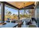 A covered patio featuring seating, an outdoor kitchen, and gorgeous outdoor views at 430 Fish Tale Rd, Charleston, SC 29492