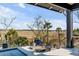 Outdoor space featuring a pool with lounge chairs overlooking marsh at 430 Fish Tale Rd, Charleston, SC 29492