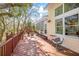 Expansive back deck with outdoor seating, perfect for entertaining or relaxing outside at 5010 Timber Race Crse, Hollywood, SC 29449