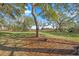 Expansive backyard featuring mature trees, lush green grass, and open space at 5010 Timber Race Crse, Hollywood, SC 29449