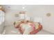 Charming bedroom featuring two twin beds with decorative quilts and a ceiling fan for added comfort at 5010 Timber Race Crse, Hollywood, SC 29449