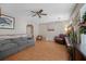 Comfortable living room with neutral decor and plenty of space for entertaining at 503 Amberjack Way, Summerville, SC 29485
