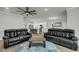 Bright living room with wood flooring and modern decor at 5115 Cranesbill Way, Johns Island, SC 29455
