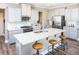 Spacious kitchen featuring stainless appliances, ample counter space, and a convenient breakfast bar at 523 Verdi Dr, Summerville, SC 29486