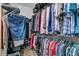 Walk-in closet with custom shelving and ample storage space at 614 Battery Edge Dr, Summerville, SC 29486