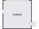 Floor plan of a standard two-car garage, offering ample space for vehicles and storage at 706 Rumbling Leaf Ln, Summerville, SC 29486