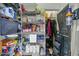 Walk-in pantry with wire shelving, providing ample storage for food and household items at 740 Stucco Ln, Mount Pleasant, SC 29464
