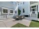 Charming patio features an outdoor dining set, perfect for enjoying outdoor meals and gatherings at 740 Stucco Ln, Mount Pleasant, SC 29464