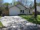 Charming single-story home with a concrete driveway and well-maintained lawn at 8311 Whitehaven Dr, North Charleston, SC 29420