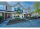Inviting townhouse exterior with a well-manicured lawn and charming curb appeal at 1002 Elm Hall Cir, Summerville, SC 29483