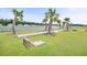 Well-maintained game area with horseshoe pit and bocce ball for outdoor recreation at 1144 Wading Point Blvd, Huger, SC 29450