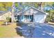 Charming home with gray siding, black shutters, and a welcoming front porch at 115 Tennyson Way, Summerville, SC 29486