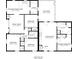 Detailed floor plan showcasing the layout and dimensions of the home at 1162 South Shadow Dr, Mount Pleasant, SC 29464