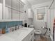 Modern bathroom featuring a new vanity with updated fixtures, toilet and shower at 117 Hartin Blvd, Summerville, SC 29486