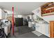 Functional laundry room equipped with washer, dryer, sink, cabinets, and storage space for added convenience at 117 Hartin Blvd, Summerville, SC 29486