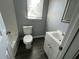 Compact bathroom featuring a bathtub, toilet, and vanity sink with modern fixtures at 139 Stephanie Cir, Summerville, SC 29483