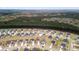 An aerial view of the neighborhood and the home's location and community layout at 1420 Homecoming Blvd, Ravenel, SC 29470