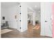 Bright entryway showcases the kitchen and dining room with an open floor plan at 1420 Homecoming Blvd, Ravenel, SC 29470