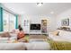 Comfortable living room with modern furnishings, plenty of seating, and bright natural light at 1420 Homecoming Blvd, Ravenel, SC 29470