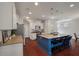 Spacious kitchen boasts a large island, stainless steel appliances, and white cabinets for a modern design at 1457 Red Tide Rd, Mount Pleasant, SC 29466