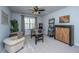 Spacious game room with foosball table, comfortable seating, and playful decor at 204 Torslanda Ln, Summerville, SC 29486