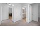 Bright bedroom with neutral carpet, featuring multiple doorways for convenient access at 211 Saxony Loop, Summerville, SC 29486