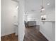 Modern powder room with pedestal sink at 211 Saxony Loop, Summerville, SC 29486