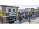 A nice aerial view of several retail stores with awnings on a sunny day in a commercial area at 211 Saxony Loop, Summerville, SC 29486