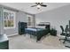 Bedroom with natural lighting, neutral paint, and carpet flooring; perfect for relaxation at 235 Scalybark Rd, Summerville, SC 29485