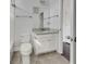 Bathroom features a vanity with granite counters and a toilet at 253 Palmetto Walk Dr, Summerville, SC 29486