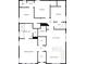 Detailed floor plan showcasing multiple bedrooms, bathrooms, laundry, and walk-in closets for spacious living at 253 Palmetto Walk Dr, Summerville, SC 29486