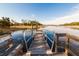Backyard pier offers access to waterway at 2912 Yachtsman Dr, Mount Pleasant, SC 29466