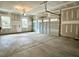 Spacious two-car garage with an automatic door and windows for natural light at 310 Woodland Shores Rd, Charleston, SC 29412