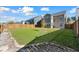 Expansive backyard, fully fenced, and with manicured lawn at 342 Saxony Loop, Summerville, SC 29486
