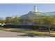 This attractive community center has a veranda, landscaping, and welcoming facade at 401 Forsythia Ave, Summerville, SC 29483