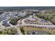 Aerial view of the neighborhood, highlighting the community's layout, landscaping, and proximity to natural surroundings at 4075 Aspera Dr, Summerville, SC 29483