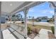 Relaxing front porch offering a view of a tranquil neighborhood at 4075 Aspera Dr, Summerville, SC 29483