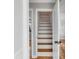 Staircase leading to another level with hardwood floors and natural light at 4625 Durant Ave, North Charleston, SC 29405