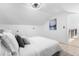 Bright, airy bedroom featuring a large picture window and minimalist design at 5286 Waterview Dr, North Charleston, SC 29418